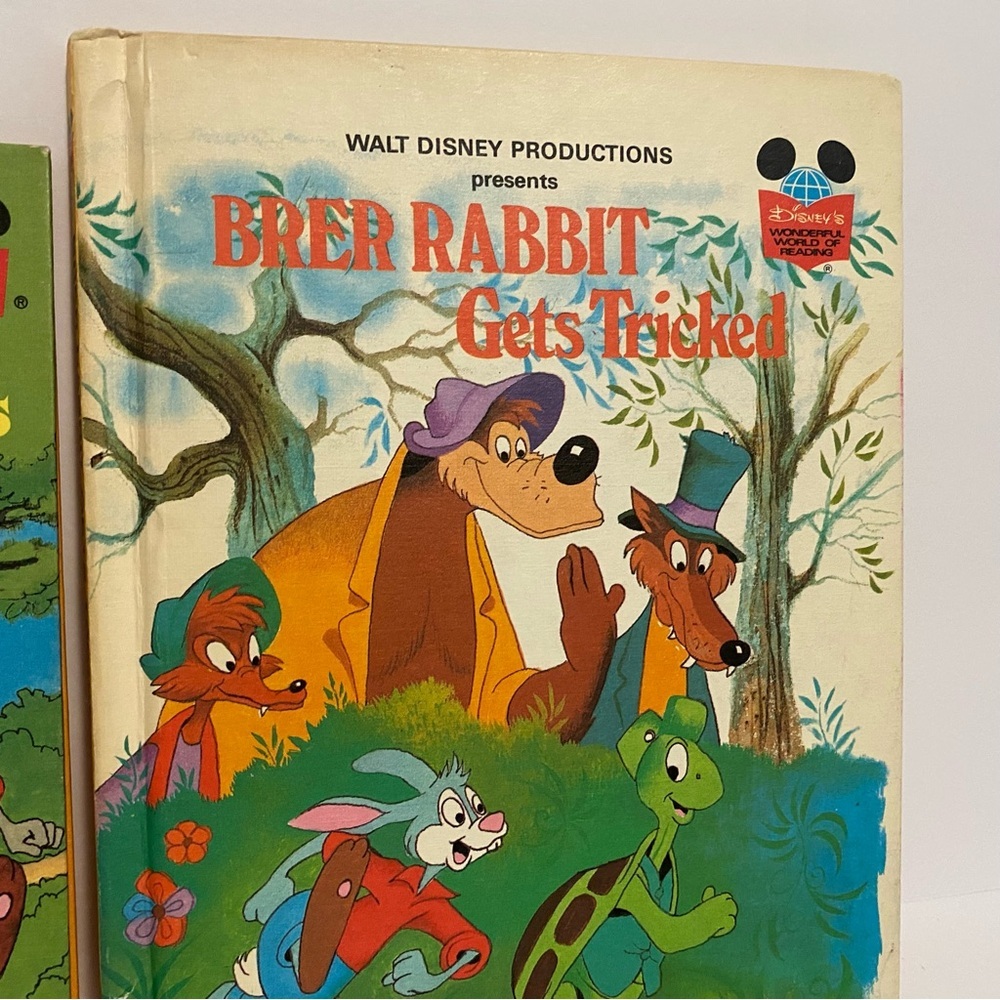 Disney Brer Rabbit Wonderful World of Reading Hardcover Books Splash Mountain - Picture 3 of 8